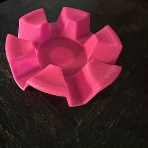 Pink Silicone Flower-Shaped Mold